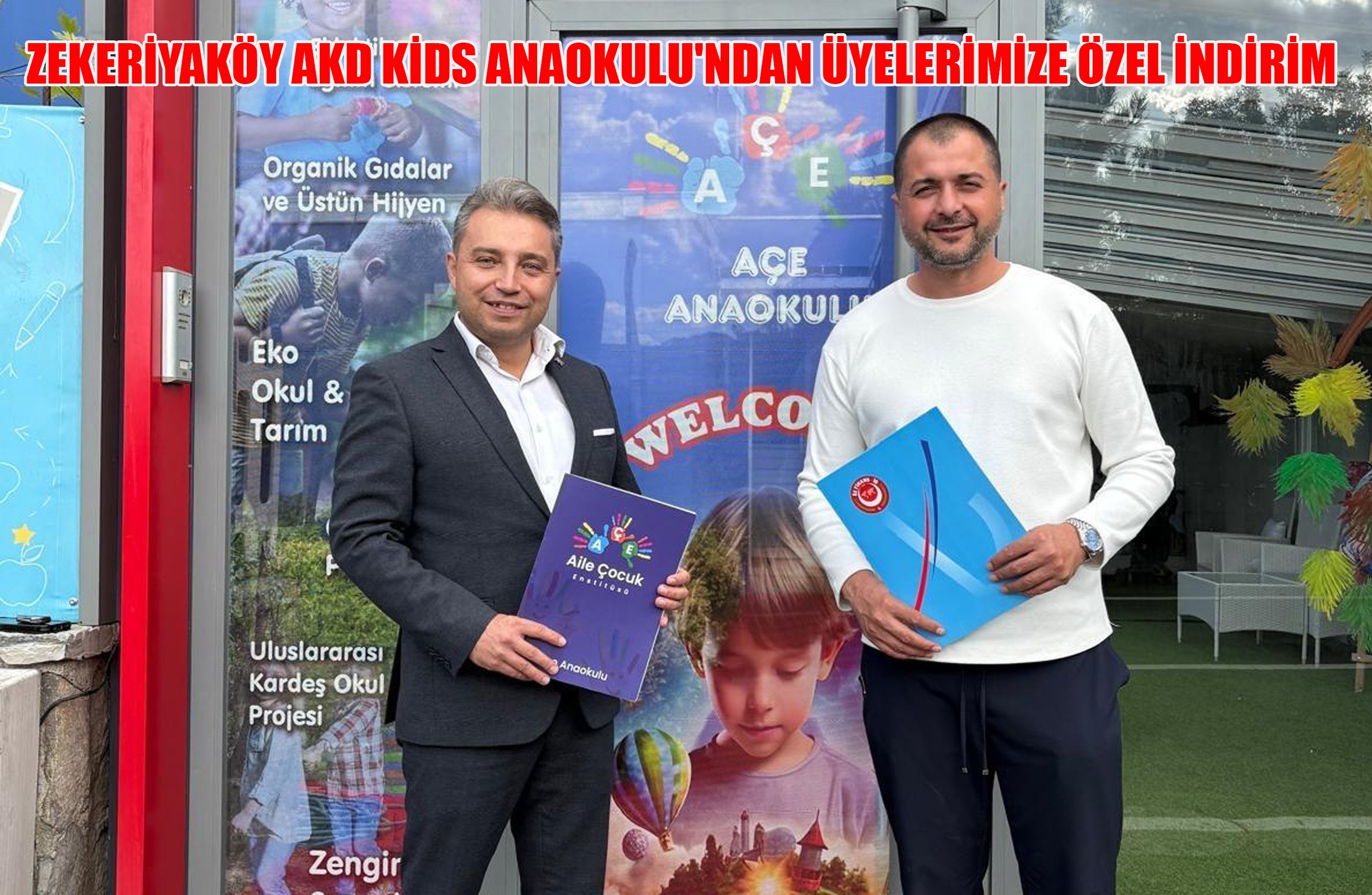 ZEKERİYAKÖY AKD KİDS ANAOKULU'NDAN ÜYELERİMİZE ÖZEL İNDİRİM
