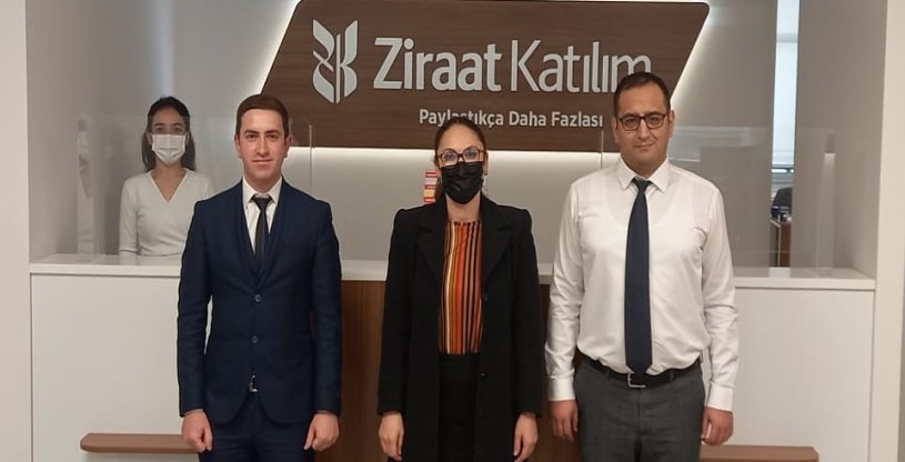 HALK, ZİRAAT VE ZİRAAT KATILIM KARABAĞLAR ŞUBELERİ ZİYARET EDİLDİ