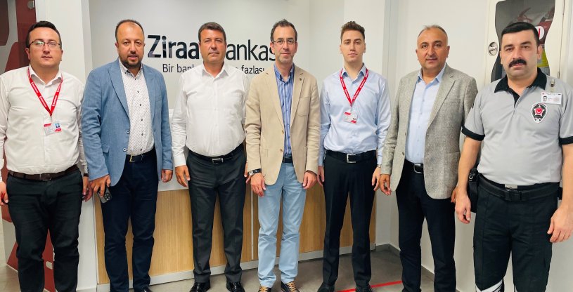 ZİRAAT BANKASI KASTAMONU CİDE, DOĞANYURT, ŞENKAYA İLE HALKBANK CİDE ŞUBELERİ ZİYARET EDİLDİ