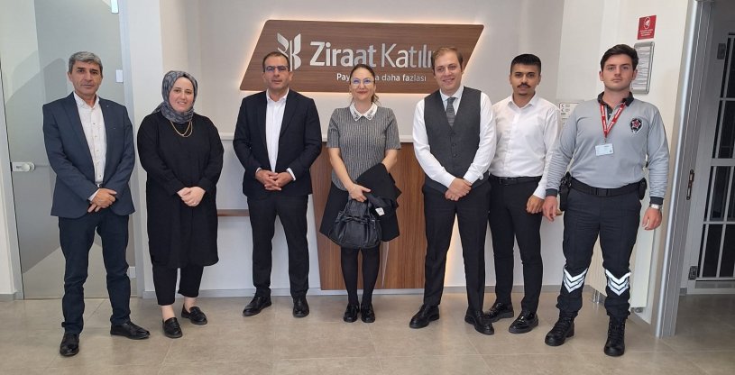 ZİRAAT VE HALK BANKASI SUTANÇİFTLİĞİ,KÜÇÜKKÖY,GAZİ MAHALLESİ,SULTANGAZİ İLE ZİRAAT KATILIM SUTANÇİFTLİĞİ ŞUBESİ ZİYARET EDİLDİ