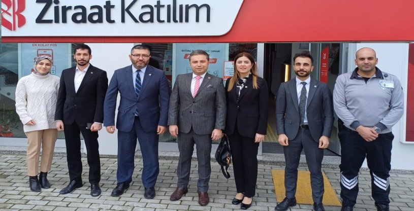 EVREN, ZİRAAT VE HALK BANKASI İLE ZİRAAT KATILIM SİLİVRİ ŞUBELERİNİ ZİYARET ETTİ