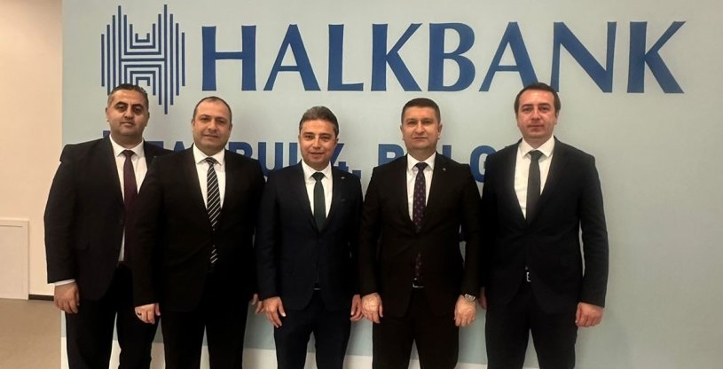 EVREN, HALKBANK İSTANBUL 4. BÖLGE KOORDİNATÖRÜ YILMAZ'I ZİYARET ETTİ