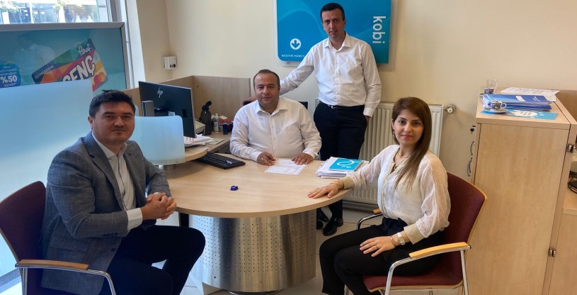 ZİRAAT KATILIM GAZİANTEP, HALKBANK NOM VE GAZİMUHTARPAŞA ŞUBELERİ ZİYARET EDİLDİ