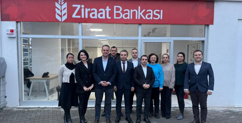 EVREN, ZİRAAT BANKASI SELİMİYE ŞUBESİNE 'HAYIRLI OLSUN' ZİYARETİ YAPTI