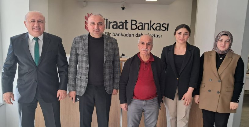 PEKTAŞ, ZİRAAT BANKASI PÜTÜRGE, DOĞANYOL VE TURGUT ÖZAL BULVARI ŞUBELERİNİ ZİYARET ETTİ