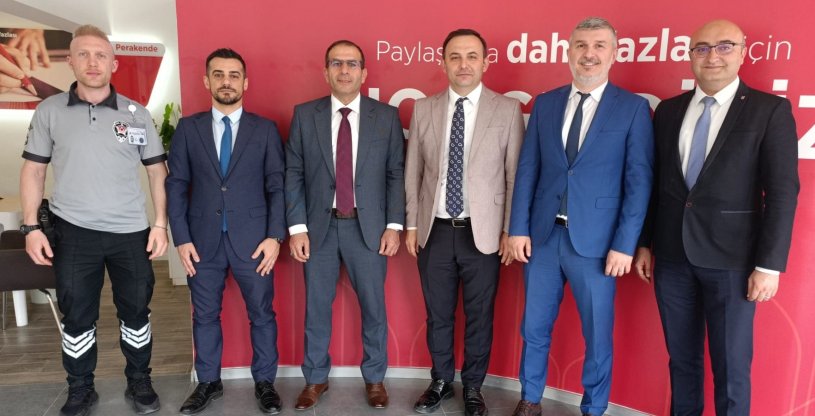 KOP, ZİRAAT BANKASI ÜÇEVLER VE ZİRAAT KATILIM İNEGÖL ŞUBELERİNİ ZİYARET ETTİ