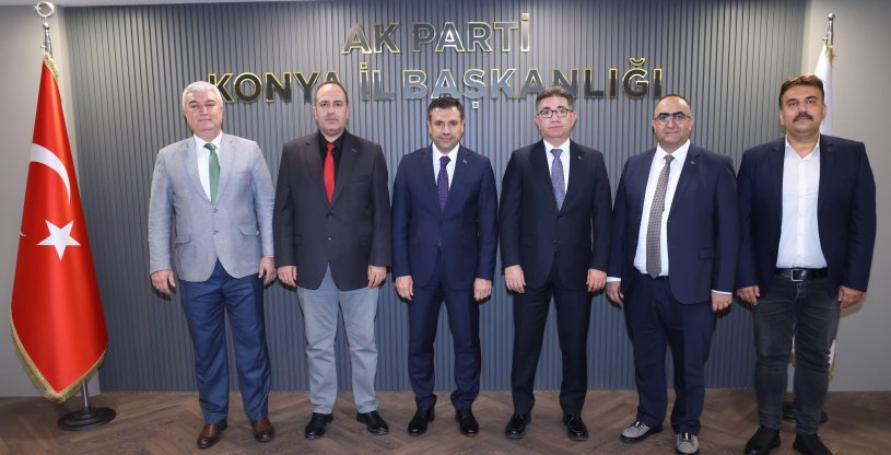 YİĞİT, AK PARTİ KONYA İL BAŞKANI ÖZGÖKÇEN'İ ZİYARET ETTİ