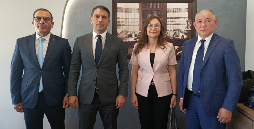 ESKEN, BOZKURT VE KOP, ZİRAAT BANKASI ÇANKAYA BÖLGE BAŞKANI YALÇIN'I ZİYARET ETTİ