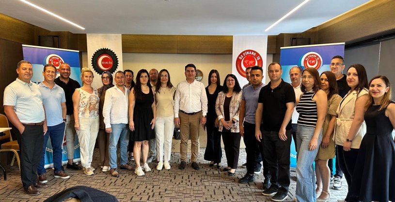 AYDIN'DA SENDİKAL ÖRGÜTLENME, SOSYAL DİYALOG, İŞ KANUNLARI VE TEMSİL YETENEĞİ EĞİTİMİ VERİLDİ