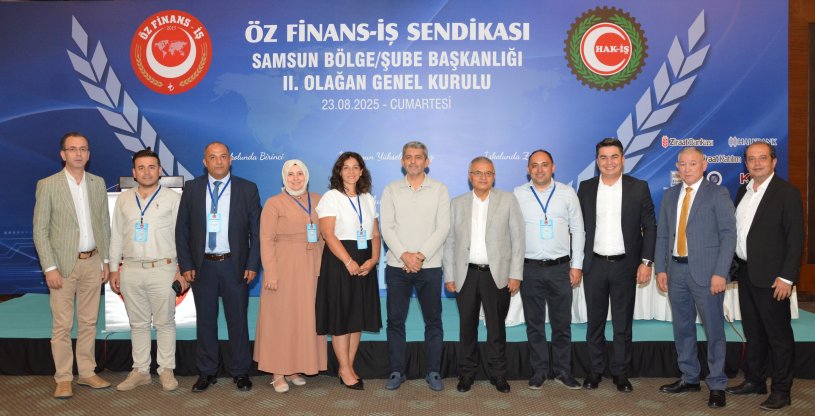 SENDİKAMIZ SAMSUN BÖLGE BAŞKANLIĞI 2. OLAĞAN GENEL KURULU GERÇEKLEŞTİ
