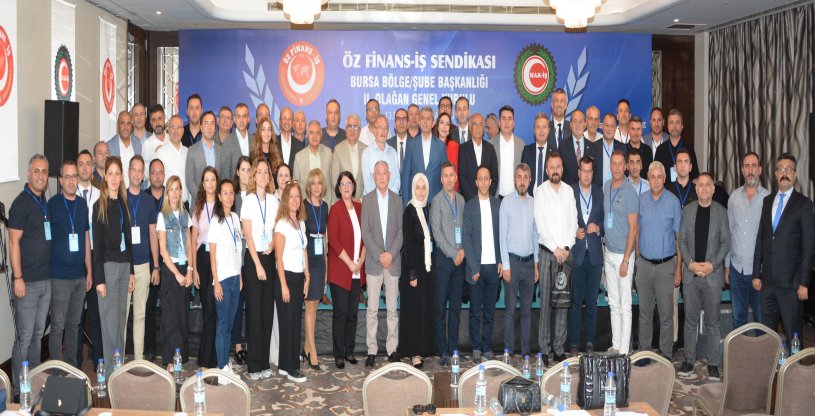 SENDİKAMIZ BURSA BÖLGE BAŞKANLIĞI 2. OLAĞAN GENEL KURULU YAPILDI