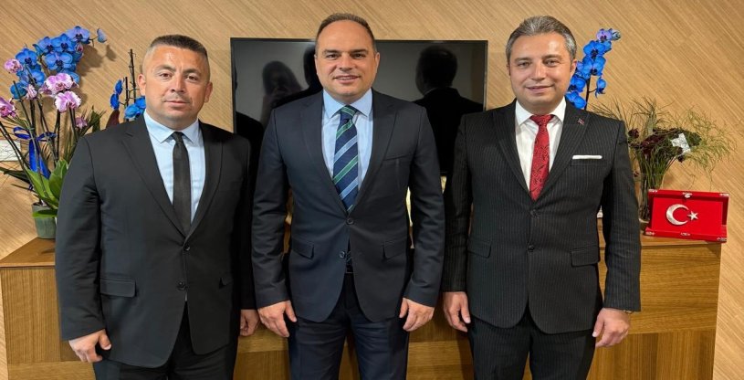 EVREN, HALKBANK İSTANBUL 2. BÖLGE KOORDİNATÖRÜ DOĞAN'I ZİYARET ETTİ