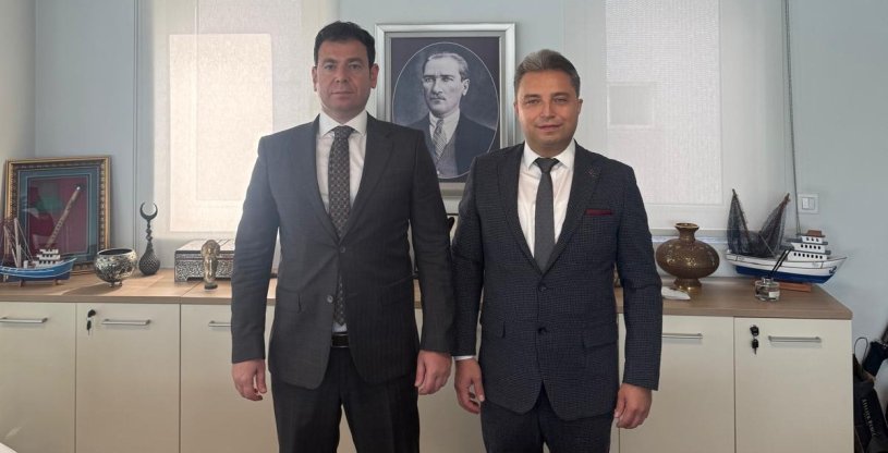 EVREN, ZİRAAT BANKASI BÖLGE BAŞKANI TARHAN'A 'HAYIRLI OLSUN' ZİYARETİNDE BULUNDU