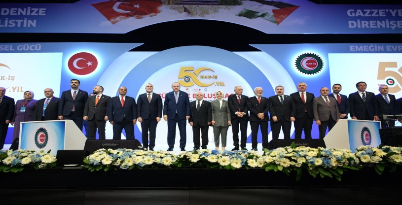 HAK-İŞ’TEN 50. YILINDA GÖRKEMLİ BULUŞMA