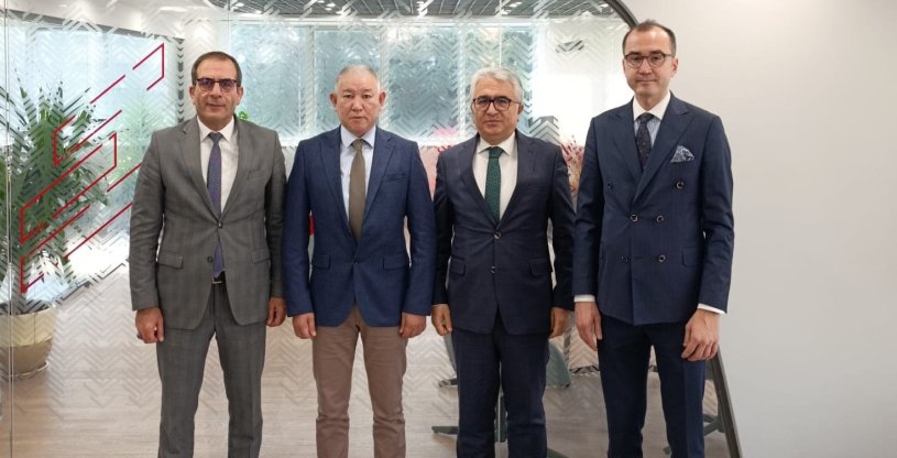 ESKEN İLE KOP, ZİRAAT BANKASI BURSA BÖLGE BAŞKANI ALKAN'I ZİYARET ETTİ