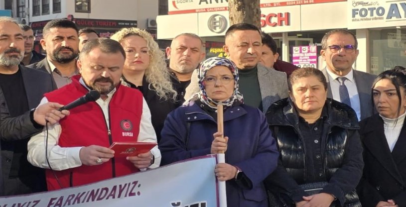 BURSA, KADINA ŞİDDETE HAYIR DEDİ