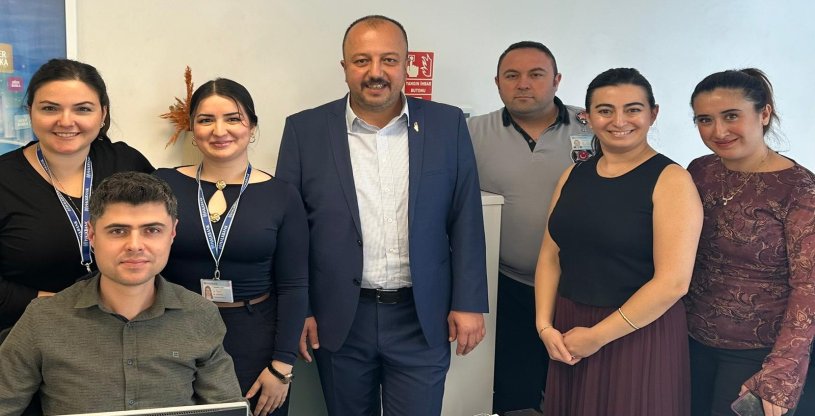 AKÜLKÜ, ZİRAAT BANKASI ANTALYA PGM İLE HALKBANK AKDENİZ ŞUBESİNİ ZİYARET ETTİ