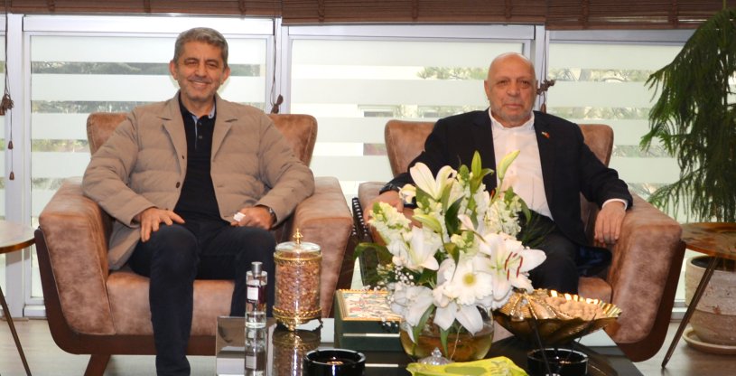 HAK-İŞ GENEL BAŞKANI ARSLAN, SENDİKAMIZ GENEL BAŞKANI EROĞLU'NU ZİYARET ETTİ