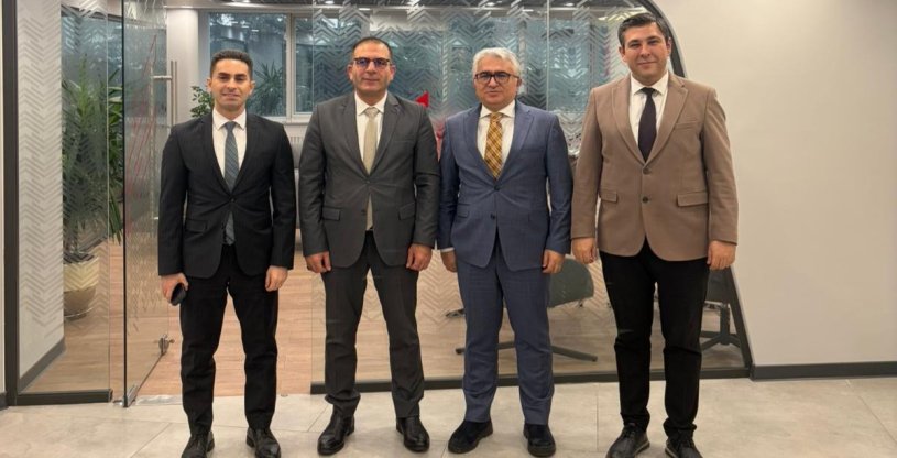 KOP, ZİRAAT BANKASI BURSA BÖLGE BAŞKANI ALKAN'I, BÖLÜM MÜDÜRLERİNİ VE ÜYELERİMİZİ ZİYARET ETTİ