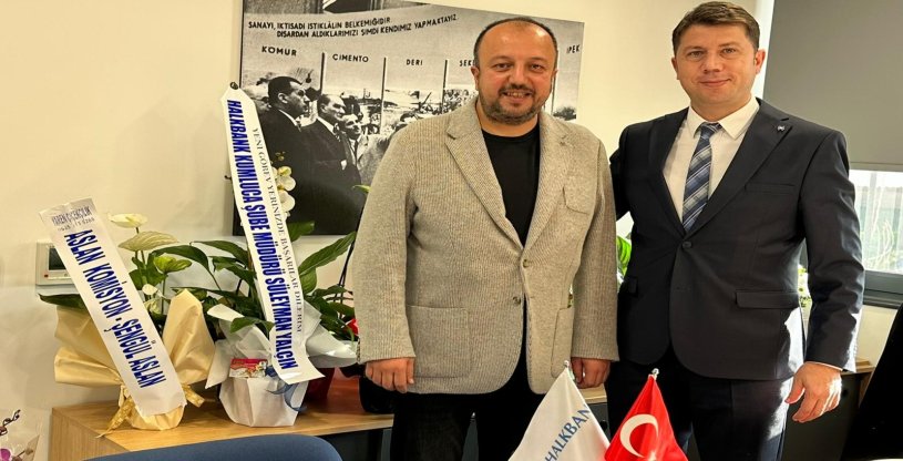 AKÜLKÜ, HALKBANK MAVİKENT ŞUBESİNE 'HAYIRLI OLSUN' ZİYARETİ YAPTI