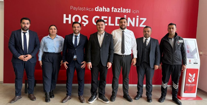 ÇOĞUN İLE KUTLUANA, ZİRAAT KATILIM ADANA ŞUBELERİNİ ZİYARET ETTİ