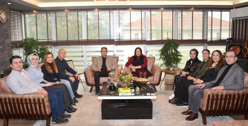 GENEL BAŞKANIMIZ EROĞLU, GENEL MERKEZ DENETİM VE DİSİPLİN KURULU ÜYELERİNİ KABUL ETTİ