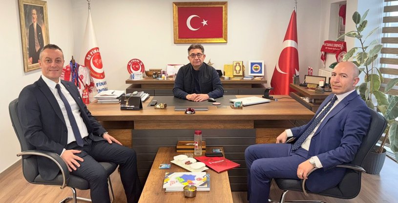 YİĞİT, BÖLÜM MÜDÜRÜ GÖNENGİL İLE ÖZBİLEN'İ MİSAFİR ETTİ