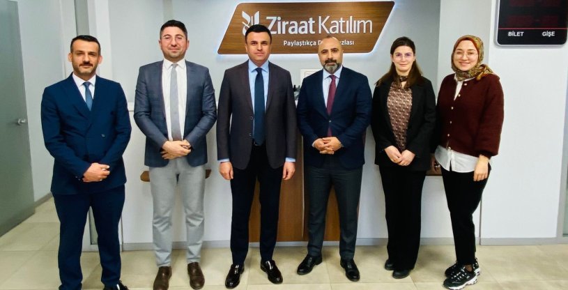 ARAS, ZİRAAT KATILIM ETİMESGUT ŞUBE MÜDÜRÜ KÜÇÜK VE ÜYELERİMİZİ ZİYARET ETTİ