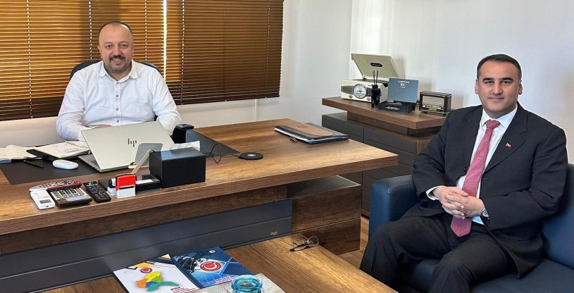 GÜZELOBA ŞUBE MÜDÜRÜ AVCU, HAYIRLI OLSUN ZİYARETİNDE BULUNDU