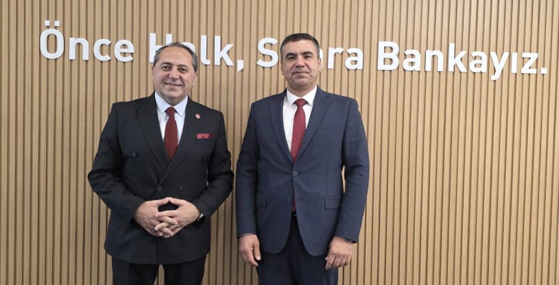 GÜVEN, HALKBANK KOCAELİ BÖLGE KOORDİNATÖRÜ ŞEKER VE KOCAELİ ŞUBELERİNİ ZİYAET ETTİ