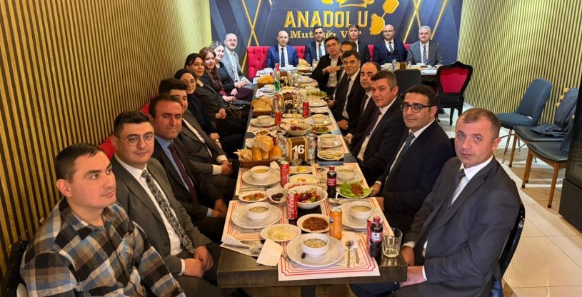 YİĞİT, ZİRAAT BANKASI KULU ŞUBE MÜDÜRÜ ÖZKAN'IN İFTARINA KATILDI