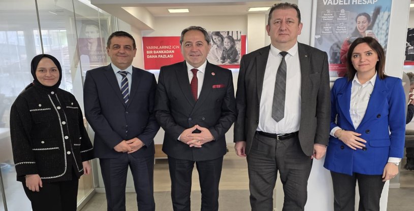 GÜVEN, ZİRAAT VE HALK BANKASI ZONGULDAK ŞUBELERİNİ ZİYAET ETTİ