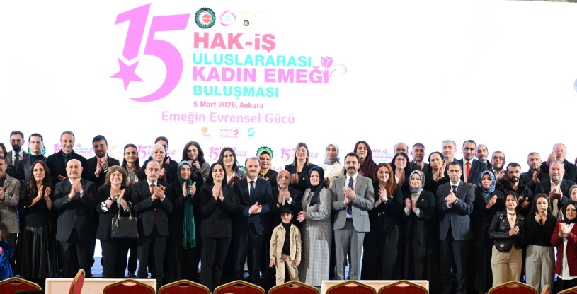 CAN, HAK-İŞ 15. ULUSLARARASI KADIN EMEĞİ BULUŞMASINA KATILDI
