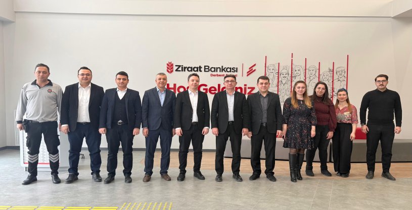 YİĞİT, ZİRAAT BANKASI NİĞDE, BOR, DERBENT VE HÜDAVENT HATUN ŞUBELERİNİ ZİYARET ETTİ