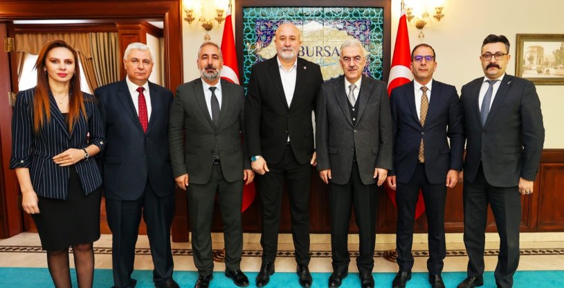 KOP, BURSA VALİSİ AYYILDIZ'I ZİYARET ETTİ