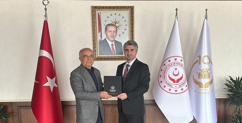 BAKAN YARDIMCISI TARIKDAROĞLU, GENEL BAŞKAN YARDIMCIMIZ BİLMEZ'İ KABUL ETTİ