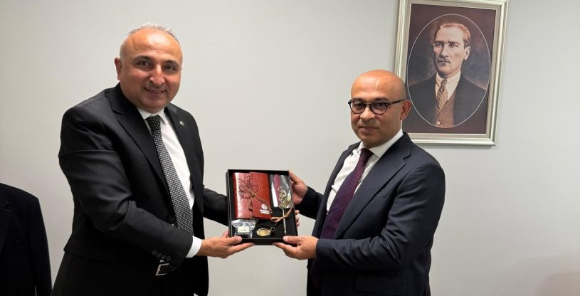 PEKTAŞ, SİVAS BÖLGE BAŞKANI ŞEKERCİ'YE HAYIRLI OLSUN ZİYARETİNDE BULUNDU