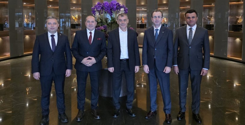 GENEL BAŞKAN YARDIMCILARIMIZ, TİCARET BANKASI GMY KARAKAŞ İLE HALKBANK GRUP BAŞKANI GÖKBULUT VE DAİRE BAŞKANLARINI ZİYARET ETTİ