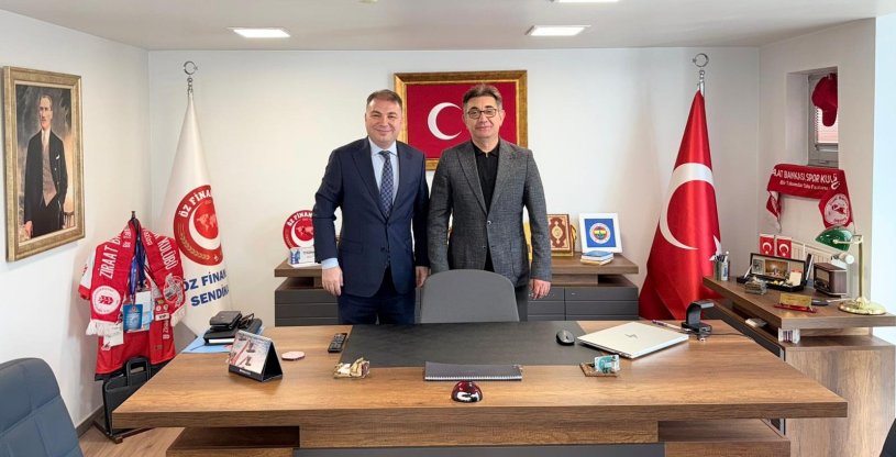 YİĞİT, ZİRAAT KATILIM İK GRUP BAŞKANI ARIK İLE ŞUBE MÜDÜRLERİ BAHAR VE GÖÇ'Ü MİSAFİR ETTİ