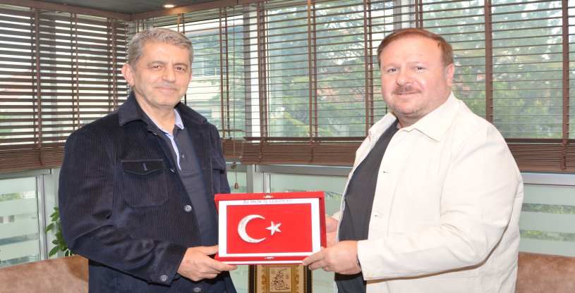 ÖZ İPLİK İŞ SENDİKASI GENEL BAŞKANI AY, GENEL BAŞKANIMIZ EROĞLU'NU ZİYARET ETTİ