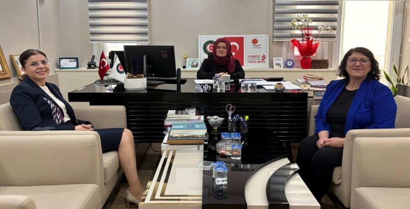 GENEL BAŞKAN YARDIMCIMIZ DEĞER İLE KADIN KOMİTE BAŞKANIMIZ CAN, ZENGİN'İ ZİYARET ETTİ