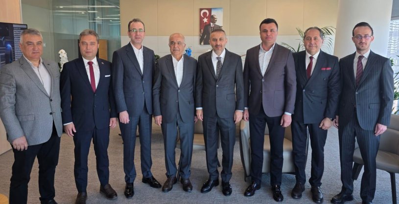 ZİRAAT KATILIM GENEL MÜDÜR YARDIMCISI TÜRK ZİYARET EDİLDİ