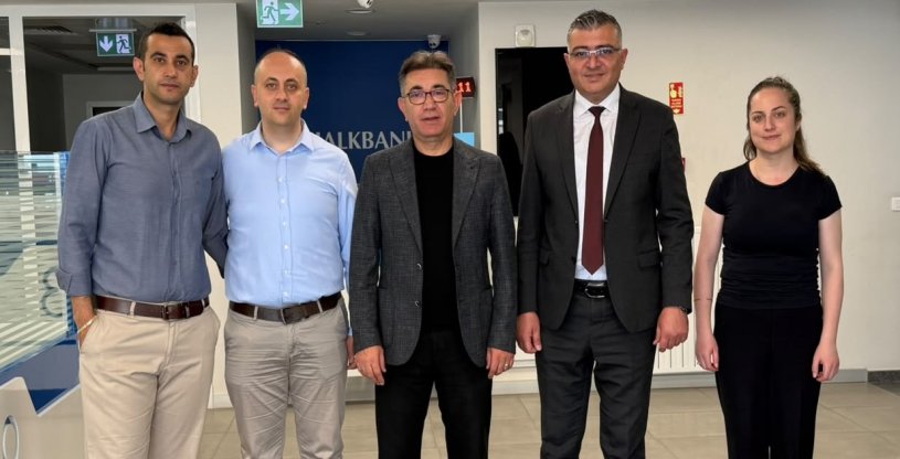 YİĞİT, HALK BANKASI KULU VE CİHANBEYLİ ŞUBESİNİ HZİYARET ETTİ