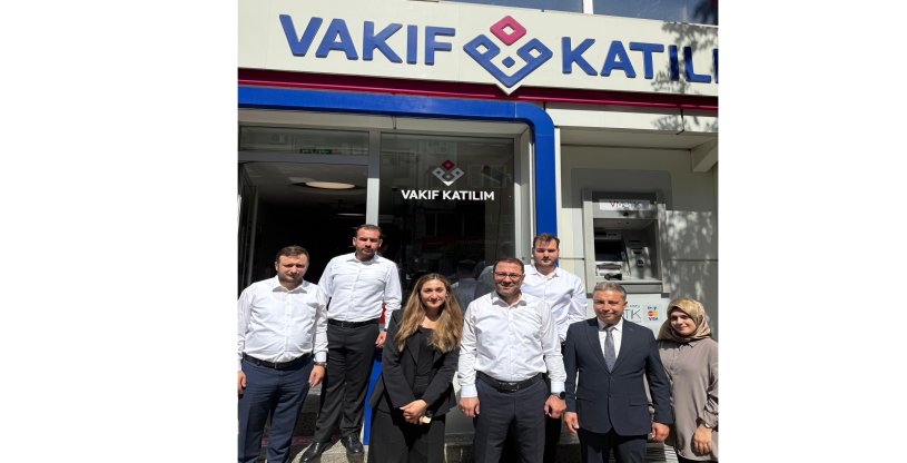 EVREN, VAKIF KATILIM FINDIKZADE, YAVUZ SELİM İLE ZİRAAT KATILIM KIZTAŞI ŞUBELERİNİ ZİYARET ETTİ