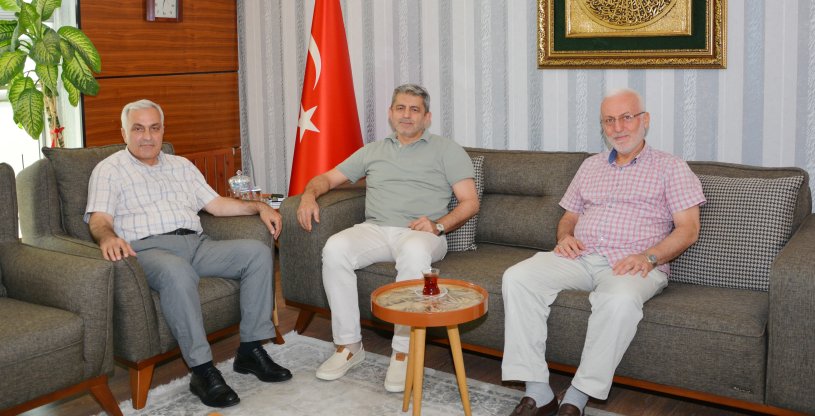 PROF.DR.AYYILDIZ, GENEL BAŞKANIMIZ EROĞLU'NU ZİYARET ETTİ