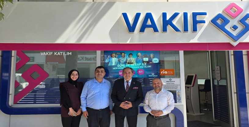 GÜVEN, ZİRAAT VE VAKIF KATILIM ÜMRANİYE, ÇARŞI VE ALTUNİZADE ŞUBELERİNİ ZİYARET ETTİ