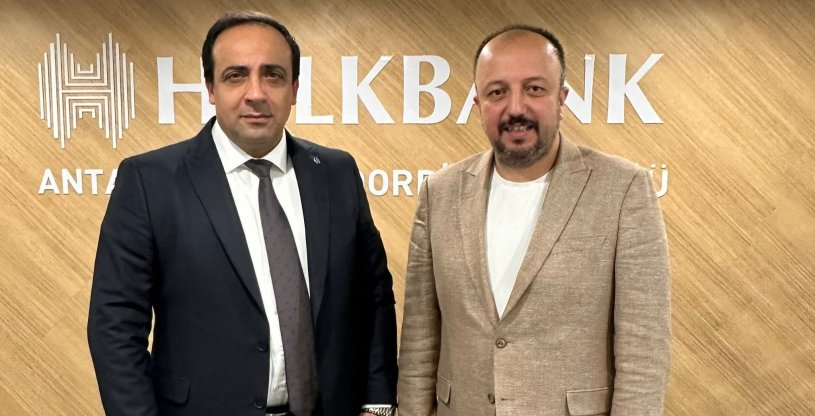 AKÜLKÜ, HALKBANK ANTALYA BÖLGE KOORDİNATÖRÜ GEZENERLER'İ ZİYARET ETTİ