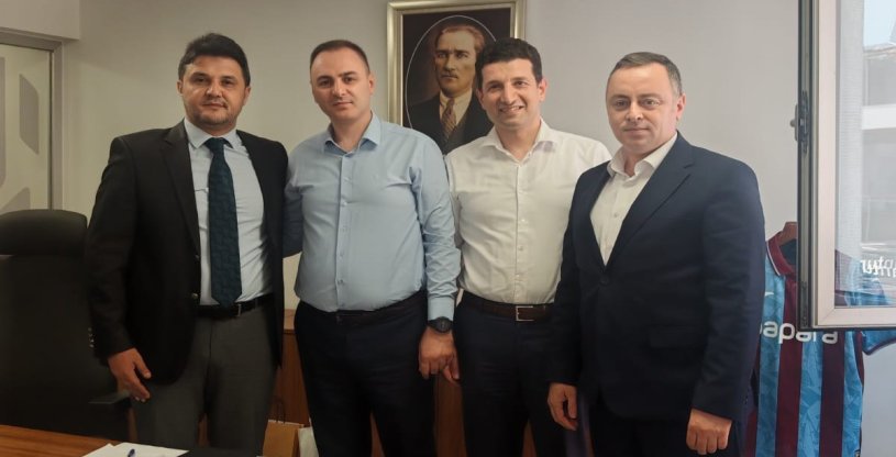 ÖZAĞCI, ZİRAAT KATILIM TRABZON ŞUBESİNİ ZİYARET ETTİ