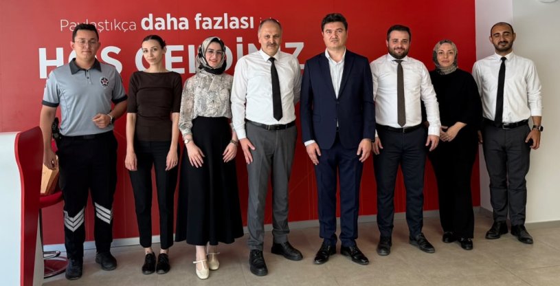 OSMANİYE ZİRAAT VE HALK BANKASI İLE ZİRAAT VE VAKIF KATILIM ŞUBELERİ ZİYARET EDİLDİ