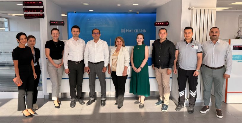 KOP, ZİRAAT VE HALKBANK EMEK VE ESENTEPE ŞUBELERİNİ ZİYARET ETTİ
